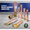 Supply Giant IS-BB-36DPNQ Compression Tee Hammer Arrestor, AA 1/4 in.