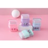 4 PCS Manual Pencil Sharpener with Eraser, Double Hole Multicolored