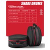 14"x6.5" Snare Drum Case - 15mm Thick Padded Snare Drum