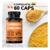 Turmeric Cúrcuma Extracto Raíz Estandarizada Pimienta Negra Curcumina Curcuminoides Suplemento