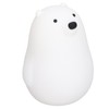 LED Night Light Cartoon White Bear Baby Pat Light USB