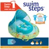 SwimWays Baby Spring Float with Adjustable Canopy, Green Octopus