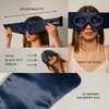 BYDT 100% Mulberry Silk 3D Eye Mask Eyelash Protecting for