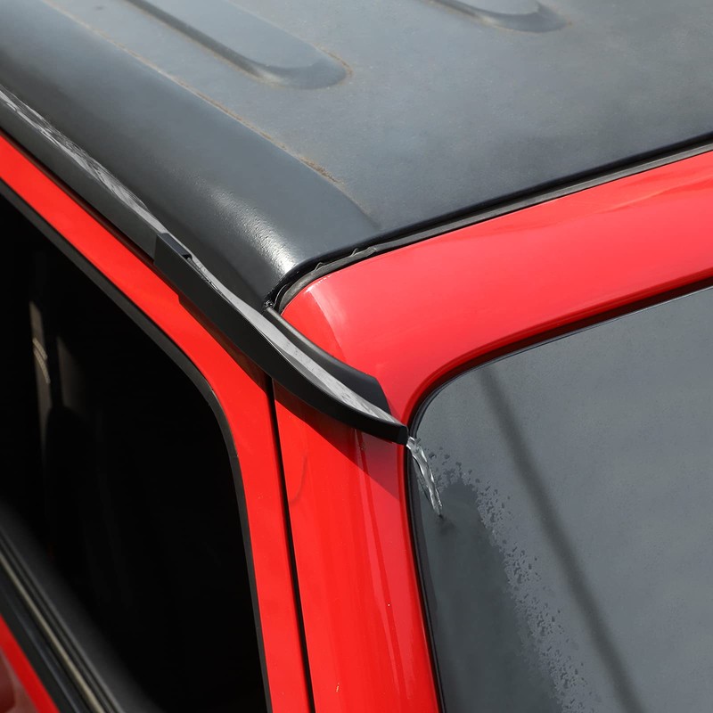 JeCar JK Hardtop - Extensión de canalón de lluvia para