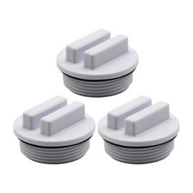 (3 PCS) 1.5" Threaded SP1022C Drain Plug with O-Ring Winterizing Return Plugs,Compatible with Hayward/Pentair Pool Filter