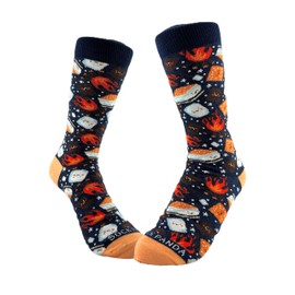 Sock Panda Smores Socks from the (Adult Small)