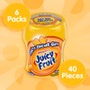 JUICY FRUIT Gum Sugar-Free Chewing Gum, JUICY FRUIT Chews, 40