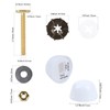 Toilet Flange with Wax Ring for Toilets Replacement Kit, Include