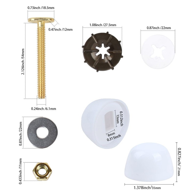Toilet Flange with Wax Ring for Toilets Replacement Kit, Include