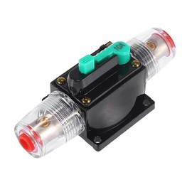 DC 12V/ 24V/ 32V 10Amp Reset Circuit Breaker Audio Automotive Inline Fuse Holder Protector for Car Truck Boat RV