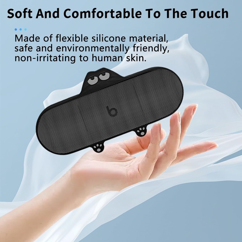 Case for Beats Pill (2024 Release),NOUKAJU Silicone Protective Cover,Drop-Proof,Scratch-Proof,Shock-Proof,Protective Case