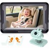 AMTIFO Baby Car Camera with 4.3’’ Wired Display:1080P HD Rear-Facing
