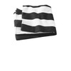 Port & Company Cabana Stripe Beach Towel PT43 Navy One