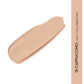 Cosmetics Magic Wand Full Coverage Concealer | Matte | Waterproof |For All Skin Types | Lasts Upto 8 Hrs | 8.4gm - 15 Cappuccino(Light Full Coverage Concealer With Cool Undertone)