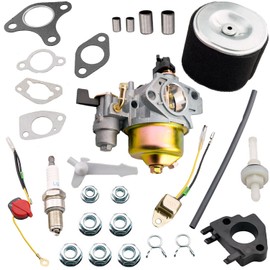 Tapa Adjustable Carburetor Air Filter Tune Up Kit Compatible with Honda GX340 11Hp GX390 13Hp GX420 16Hp Harbor Freight Predator 420cc Engine Power Equipment and More