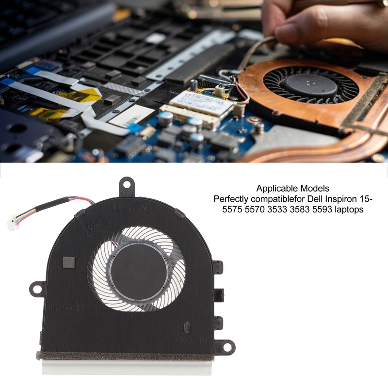 Laptop CPU Cooling Fan Replacement CPU Fan for Dell Inspiron
