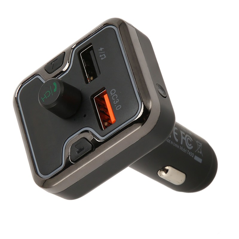 Car Music Adapter Hands Free Calling Lossless Sound Quick Charging