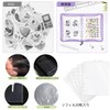 Yurika Seal Notebook Transparent Large A5 Seal Storage Binder Star