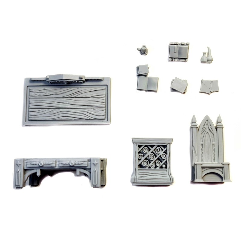 Tabletop Miniatures Set: Librarian Desk (UNPAINTED)