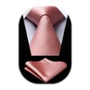 HISDERN Men's Tie Handkerchief Plain Tie & Pocket Square Set