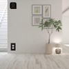 SleekLighting Single Duplex Wall plates | Decorative Bamboo Classic Beadboard