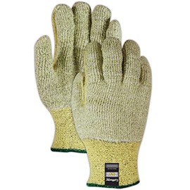 MAGID AX450-8 CutMaster Aramax XT AX450 Heavyweight Loops Out Terrycloth Seamless Machine Knit Gloves (Pack of 12)