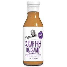 G Hughes Balsamic Vinaigrette Salad Dressing, Sugar Free, Gluten Free, 12 Fluid Ounces (Pack Of 6)