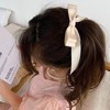 Ribbon Hair Bow Clips for Women Girls Black Hair Bows