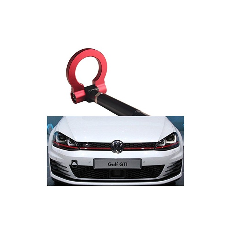 Dewhel JDM Aluminum Track Racing Front Rear Bumper Car Accessories