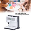 Coffee Maker Toys Alloy Simulation Furniture Mini Doll House Accessories