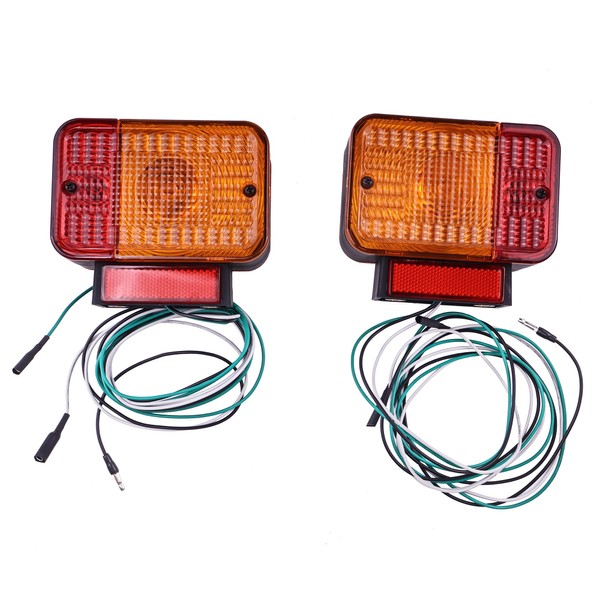 SUKATC Left and Right Taillight Assembly LVA14365 LVA14366 AM120359 AM120360