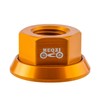 2pcs M10 Bicycle Wheel Hub Axle Nut 7075 Aluminum Bicycle