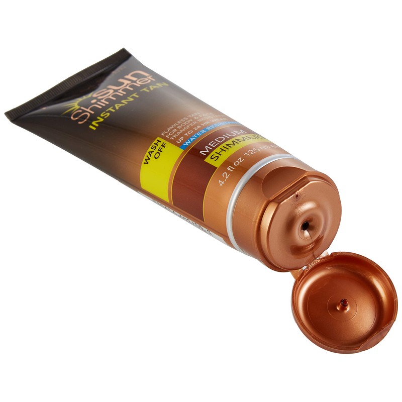 Rimmel Sunshimmer Water Resistant Instant Tan Wash Off Shimmer -