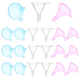 YUXIANLB Small Funnel Filling Bottle Funnels Mini Kitchen Funnel Set Filling Food Capsules Powders Perfume Tool For Bottles For Kitchen Garage Labs Liquid Spices Powders Cosmetic Lotion Essential Oils