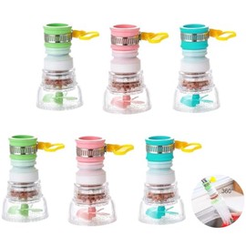 Filtro de Agua de Boquilla de Grifo Giratorio de 360 ​​° Rociador de Filtro | Filtración de Purificación de Agua del Grifo de la Cocina Doméstica,Boca