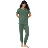 Joyaria Jogger Pajama Set for Women Ultra Soft Bamboo Pj