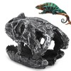Resin Reptile Hide Cave Snake Skull Simulation Hideout Landscape for