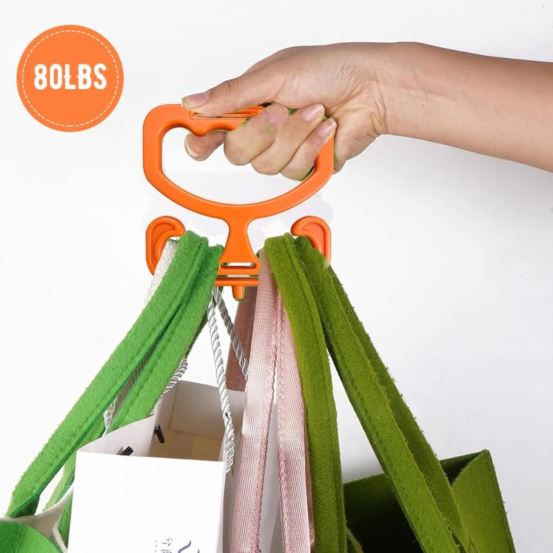 Weesdsio 2 Pack Grocery Bag Carrier, Grocery Bag Holder Shopping