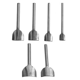 Leather Punch Half Round Steel Leather End Punch DIY Handmade Leather Corner Cutter Hole Tools 15-40mm