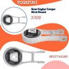 3PCS Engine Motor & Transmission Mounts Compatible with 2014-2021 Jeep