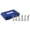 Accusize Industrial Tools 6pcs/Set H.S.S. Fully Ground Drill Set with