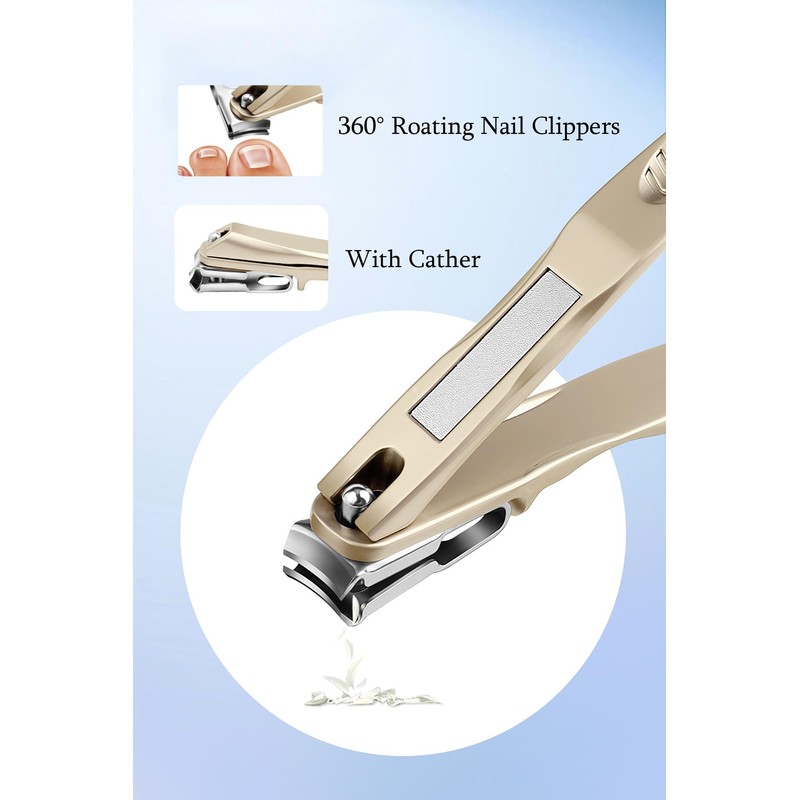 Nail Clippers for Thick Nails, Heavy Duty Toenail Clippers for
