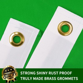 XIFAN Premium Nylon Solid Green Flag 3x5 Outdoor, Double Sided Heavy Duty 210D Nylon Plain Green Flags, the Strongest Longest Lasting Blank Color Flag with Sewn Stripes/4 Stitch Hemming/Brass Grommets