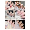 12Pcs 3D Nail Polish Pens 0.5mm Tip Bright Colors Easy