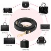 Leather Shoulder Strap Replacement,105cm-120cm Adjustable Leather Bag Strap,Bag Straps for