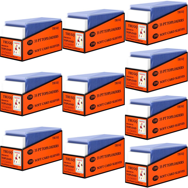 Fundas para tarjetas de 2000 cargas superiores para tarjetas, 3