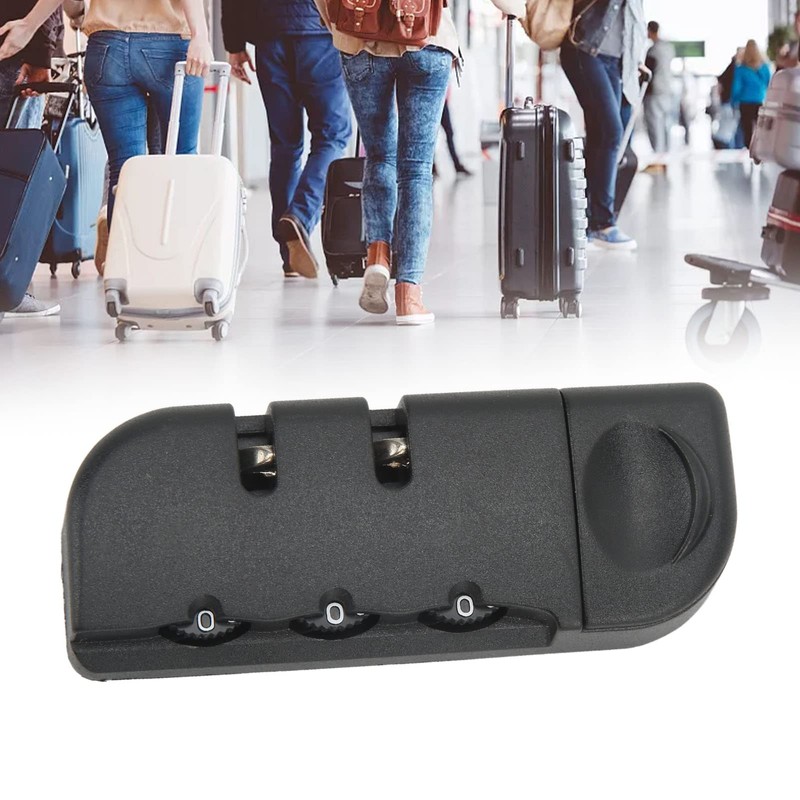 KIMISS Suitcase Security Lock Luggage Fixed Lock Plastic, Zinc Alloy