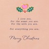 American Greetings Christmas Card for Wife (Everything You Are)