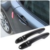 Hudiriy ABS Exterior Door Handle Protector Trim Frame Cover Compatible