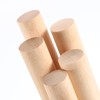 PATIKIL 1/3x5.91inch Wooden Dowel, 36 Pcs Dowel Rod Wood Dowels